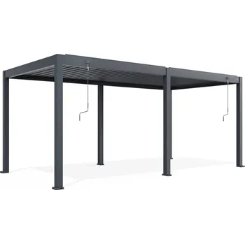 Pergola Umbroso Hliníková zahradní pergola PERARA 600x300cm - antracit