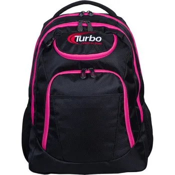 Taška na bowlingovou kouli BATOH TURBO ČERNÝ/RŮŽOVÝ ZIP
