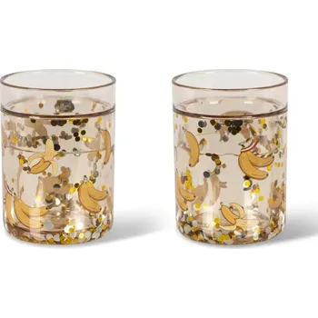 Dětský hrnek Konges Sløjd 2 PACK GLITTER CUPS 2-pack KS104588.PPY2 béžová 80X, vel. ONE SIZE
