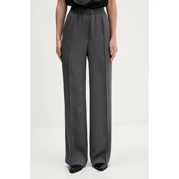 Dámské kalhoty Kalhoty HUGO Helenia 50553193 šedá 90X, vel. 40