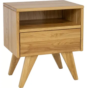 Noční stolek DREWMAX Noční stolek z bukového dřeva SN401