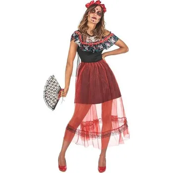 Karnevalový kostým Dámský strašidelný kostým DEGUISE TOI vel. M