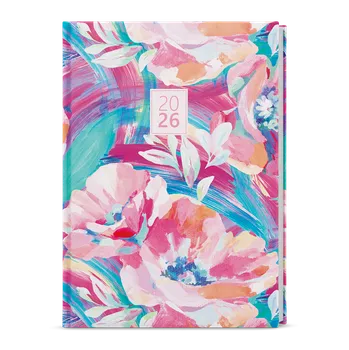 Diář Týdenní diář 2026 Baloušek B6 Prokop - Lamino - Růžový