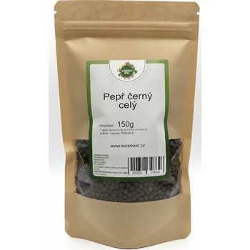 Koření Koření XXL Pepř černý celý Hmotnost: 150 g