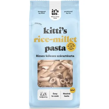 Příloha It´s us Kittis Bezlepkové rýžovo-prosové těstoviny - penne (200g)