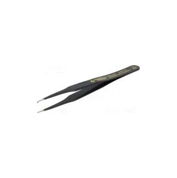 Kosmetická pinzeta Pinzeta ESD nemagnetická Tvar konc.hrotů plochý SMD