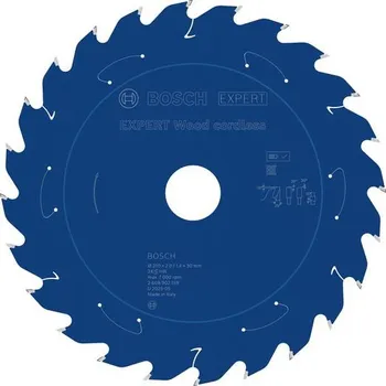 Pilový kotouč BOSCH Pilový kotouč EXPERT Wood cordless, 210&nbsp;×&nbsp;2/1,4&nbsp;×&nbsp;30&nbsp;mm, T24 2608902159