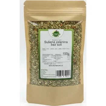 Koření XXL Sušená zelenina - koření bez soli Hmotnost: 150 g
