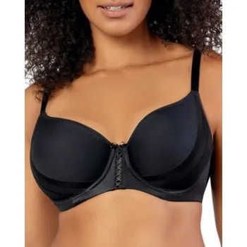 Podprsenka Dámská nadměrná podprsenka Parfait Shea P6061 černá černá 85G