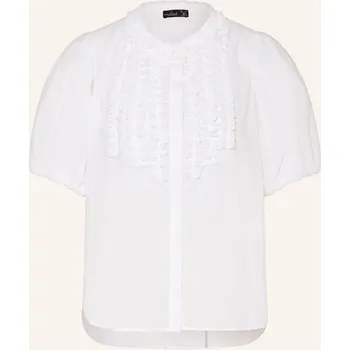 Dámská halenka Van Laack Dámská Blůza Vl-Teona-Xx S Volánky, bílá, 46