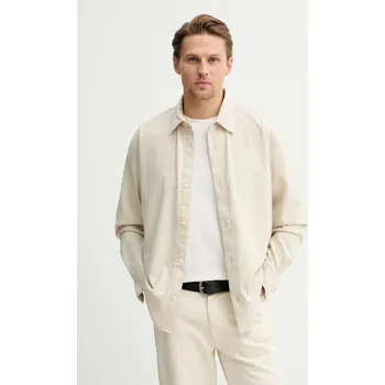 Pánská košile Košile Abercrombie & Fitch KI125.5261.178 béžová 12X, vel. M