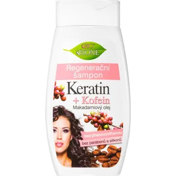 Šampon Bione Cosmetics Keratin + Kofein regenerační šampon 260 ml