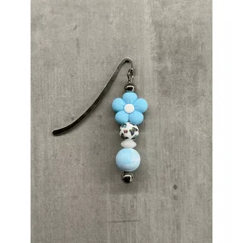 Záložka Záložka - Modrá kytka