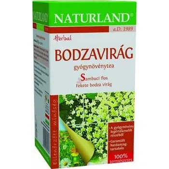 Naturland Porcovaný čaj Bez černý květ (25ks)