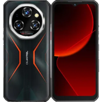 Mobilní telefon OUKITEL Chytrý telefon WP55 5G 12/256 GB IP69K oranžový