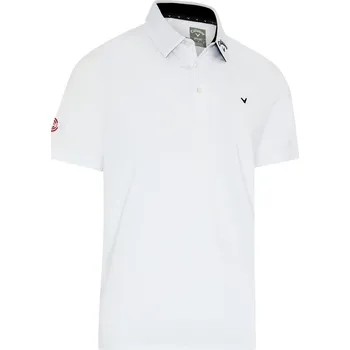 Pánské oblečení Callaway 3 Chev Odyssey Mens Bright White XL Polo košile