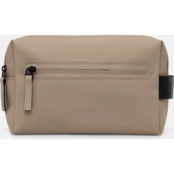 Kosmetická taška Kosmetická taška Rains 16250 Cosmetic Bag Zip W3 16250.133 béžová 80X, vel. ONE SIZE