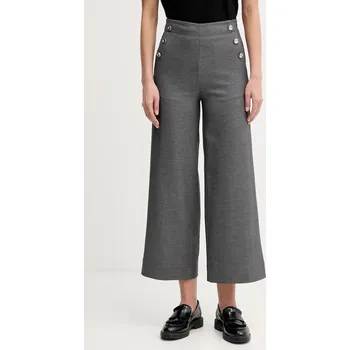 Dámské kalhoty Kalhoty s příměsí vlny United Colors of Benetton 44T0DF0B3 šedá 90Y, vel. 36