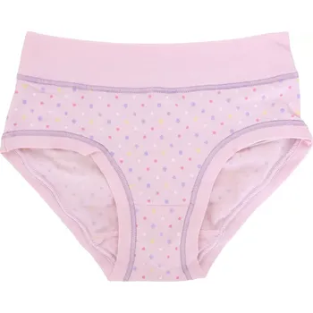 Dívčí spodní prádlo Dívčí kalhotky s širokou gumou Cotonella AB2983H100 puntík velikost 12