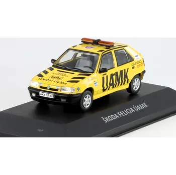 autíčko DeAgostini Škoda Felicia ÚAMK 1:43 - Kaleidoskop slavných vozů časopis s modelem #97 Škoda Felicia UAMK - kovový model auta 1/43