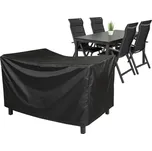 Doppler Ochranný obal na stůl 180 x 100 cm + 4 křesla polohovací, stohovací 241507048