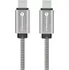Datový kabel Forcell F-Energy USB/USB-C stříbrný