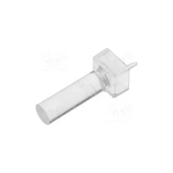 LED osvětlení Světlovod pro LED kulatý Ø3mm Čelo plochý