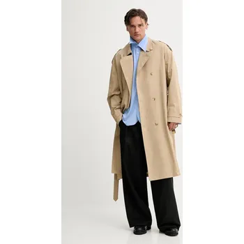 Dámský kabát Bavlněný trenčkot Les Deux Miles 1000142 béžová 01A, vel. S