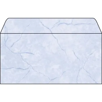 Obálka Dekorativní obálky Sigel DL,motiv modrá žula,50 ks