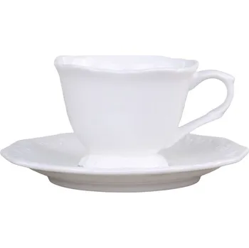 Porcelánový šálek s podšálkem espresso Provence lace - 7cm / 100 ml