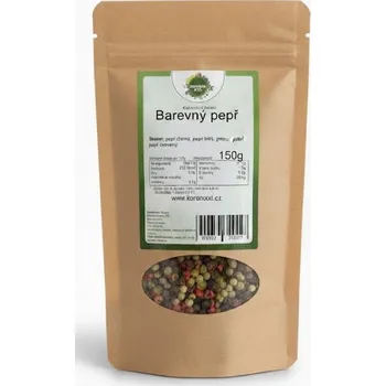 Koření XXL Pepř barevný celý Hmotnost: 150 g