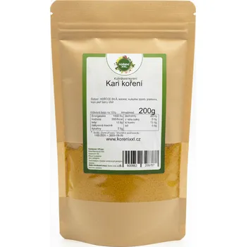 Koření Koření XXL Kari koření - indická směs koření Hmotnost: 200 g