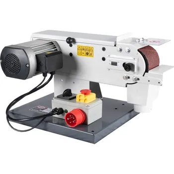 pásová bruska Proma BPK-2100-2/400 pásová bruska na kov, 25000089, 1500W, 400V, 2 rychlosti (Dvourychlostní pásová bruska na kov a dřevo PROMA BPK-2100-2/400 | Příkon 1500 W / 400 V | Pás 100x1220 mm | Kód: 25000089)