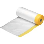 Krycí fólie na malování s krepovou lepicí páskou 210cm x 20m