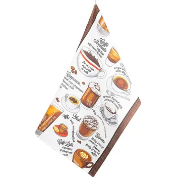 Utěrka Bellatex Kuchyňská utěrka 1 ks Šedá,Béžová