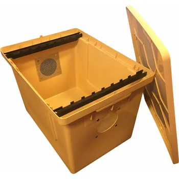 Bedna na rámky malá s větráním, plast