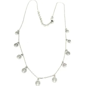 Náhrdelník Mýl Stříbrný náhrdelník s penízky 3113450001 Délka náhrdelníku: 40+5cm