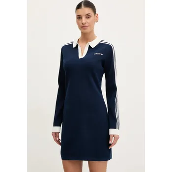 Dámské šaty Šaty adidas Originals POLO DRESS JC7690 námořnická modř 59X, vel. S