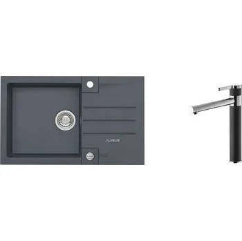 Granitový dřez Alveus SET ROCK 130/05+ BATERIE ZINA 05 + 5 % sleva v košíku s kódem SLEVA5