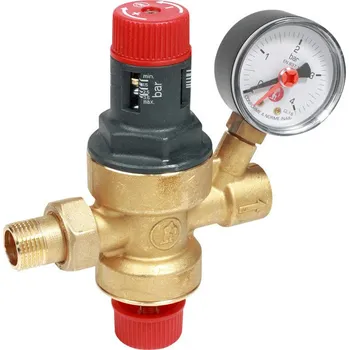 Příslušenství ke kotli Giacomini automatický dopouštěcí ventil 1/2" topné vody vč. manometru