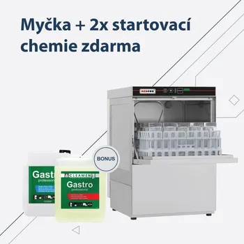 Myčka nádobí Redfox Podstolová myčka QQI 37 P, jednoplášťová 35x35, 230V, s odpadovým čerpadlem