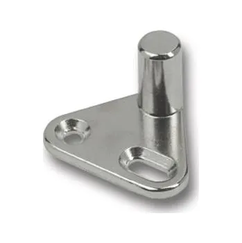 Dveřní kování HETTICH PRESTIGE 2000 dorazový čep O 13 mm k přišroubování, poniklovaná ocel