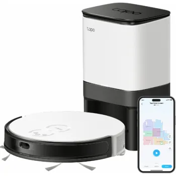 Robotický vysavač TP-Link Tapo RV20 Mop Plus robotický vysavač s mopem a stanicí (LiDAR, gyroskop, 2,4 GHz, BT)