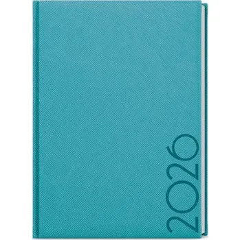 Diář Denní diář 2026 Tora - A5, tyrkysový