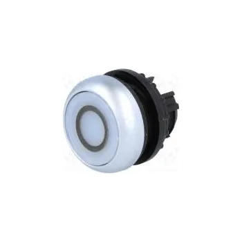 vypínač Přepínač tlačítkový 1-polohové 22mm bílá IP67 -25÷70°C