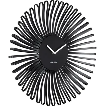 Hodiny Karlsson, Nástěnné hodiny Polo černé - Formadore