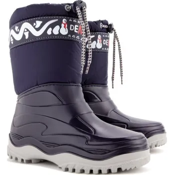 Chlapecká zimní obuv Dětské sněhule Demar FROST A modré