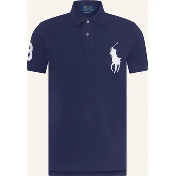 Pánská košile Polo Ralph Lauren Pánská Polokošile Z Piké Custom Slim Fit,...