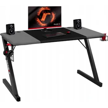 hrací stolek Kvalitní herní stůl v černo šedém provedení