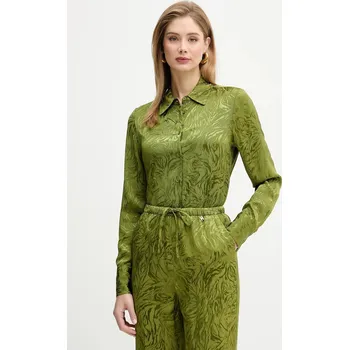 Pánská košile Košile Silvian Heach MINES GPP26027CA zelená 77X, vel. 42